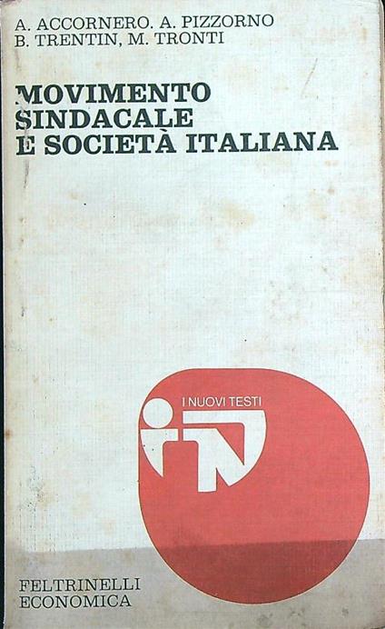 Movimento sindacale e società italiana  - copertina