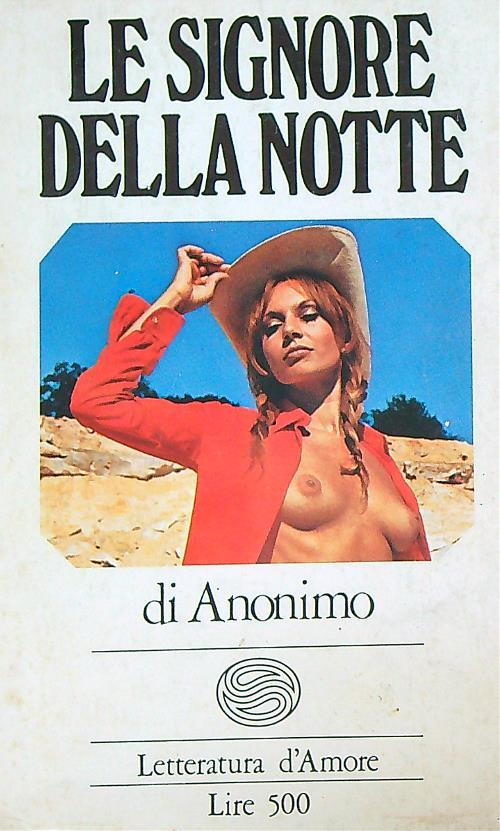 Le signore della notte - Anonimo - copertina