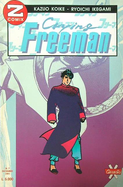 Crying Freeman 7/ dicembre 1991 - Kazuo Koike - copertina