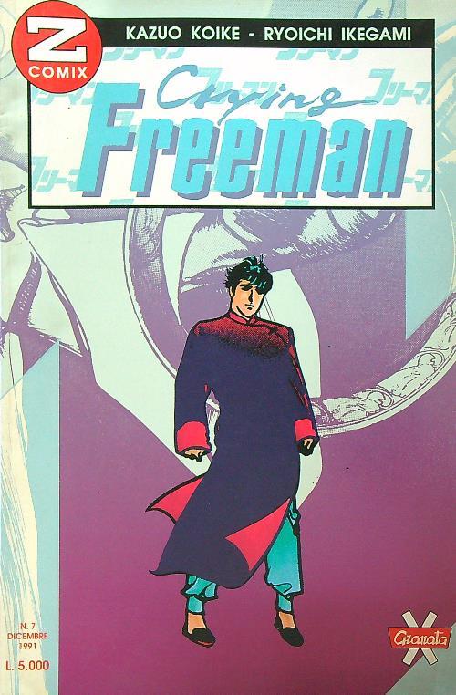 Crying Freeman 7/ dicembre 1991 - Kazuo Koike - copertina