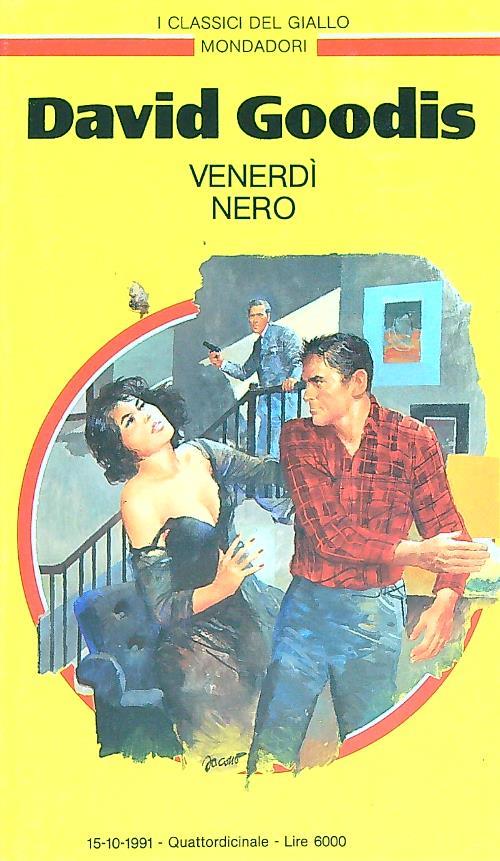 venerdi nero - David Goodis - copertina