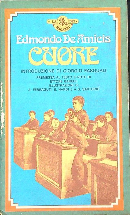Cuore - Edmondo De Amicis - copertina