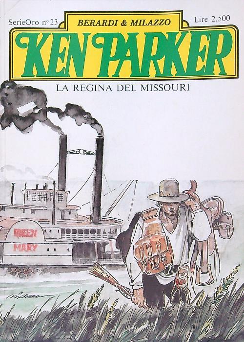 ken parker vol 23.  La regina del missouri - Berardi - copertina