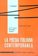 La poesia italiana contemporanea