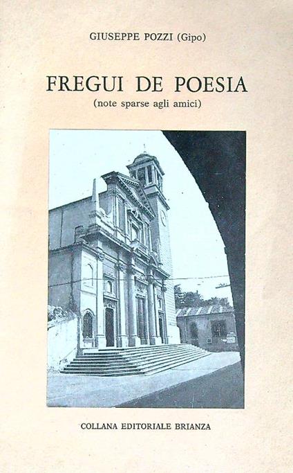Fregui de Poesia - Giuseppe Pozzi - copertina