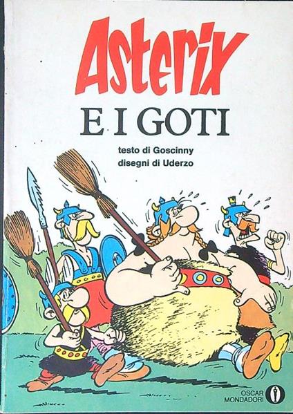 Asterix e i Goti - Goscinny - copertina