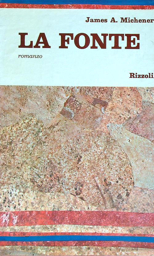La fonte. 2vv - James Michener - copertina
