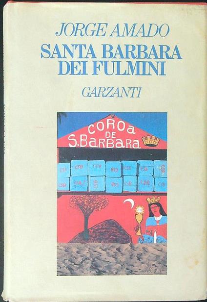 Santa Barbara dei fulmini - Jorge Amago - copertina