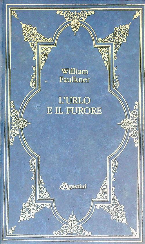 L' urlo e il furore - William Faulkner - copertina