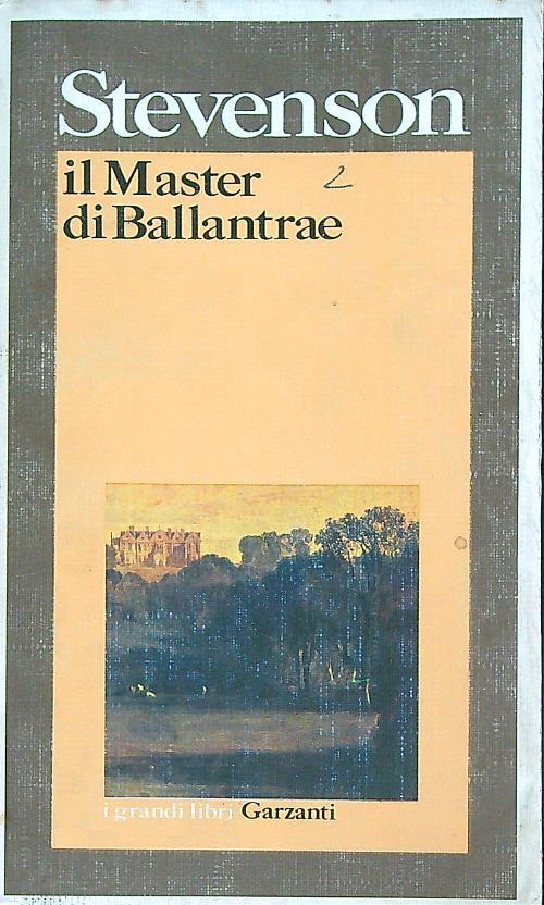 Il Master di Ballantrae - Robert Louis Stevenson - copertina
