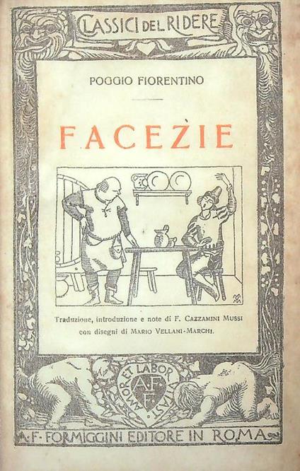 Facezie  - Poggio Fiorentino - copertina