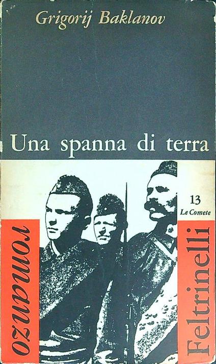 Una spanna di terra - Grigorij Baklanov - copertina