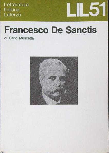 Francesco De Sanctis - Carlo Muscetta - copertina