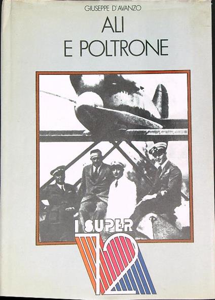 Ali e poltrone - Giuseppe D'Avanzo - copertina