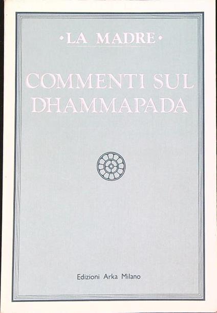Commenti sul Dhammapada - copertina