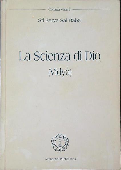 La scienza di dio (Vidya) - Sai Baba - copertina