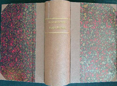 Antologia della poesia italiana - Ottaviano Targioni Tozzetti - copertina