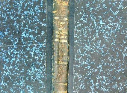 Delle speranze d'Italia - Cesare Balbo - copertina