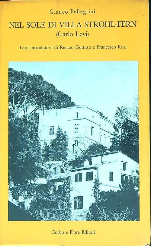 Nel sole di villa Strohl-Fern. Carlo Levi - Glauco Pellegrini - copertina