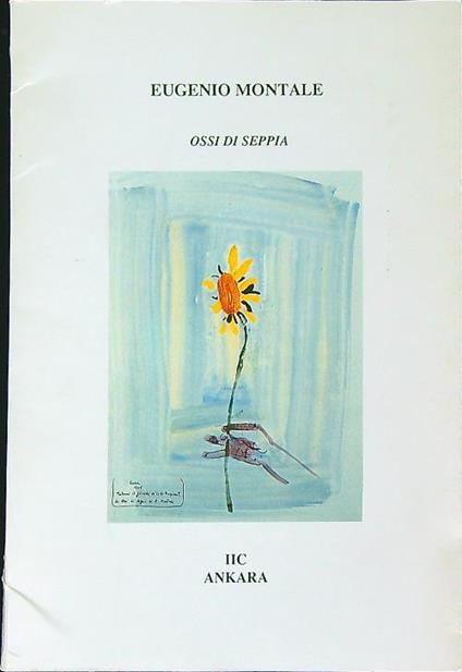 Ossi di seppia - Eugenio Montale - copertina