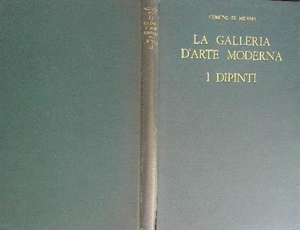 La galleria d'arte moderna I Dipinti II - copertina