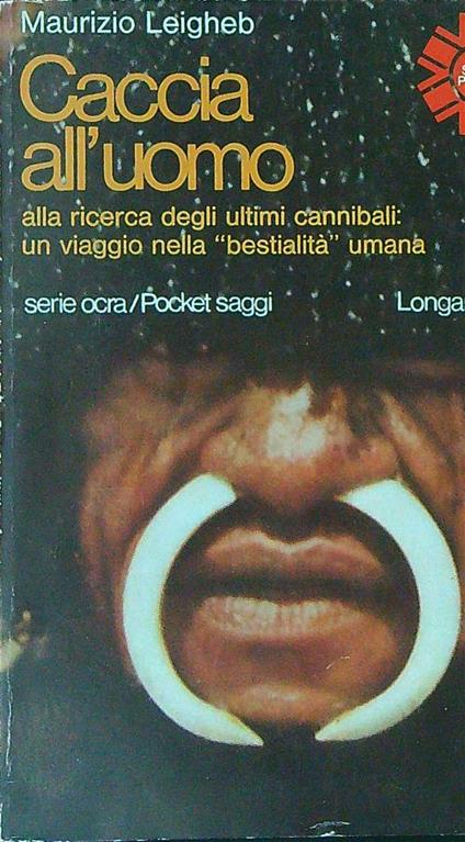 Caccia all'uomo - Maurizio Leigheb - copertina