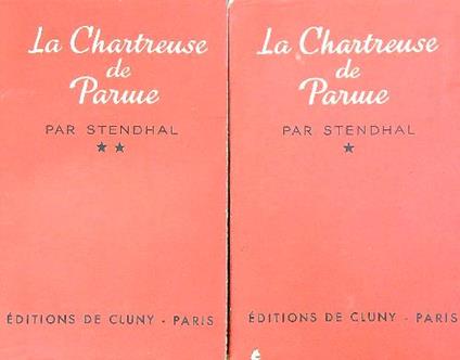 La Chartreuse de Parme. 2vv - Stendhal - copertina