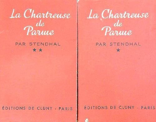 La Chartreuse de Parme. 2vv - Stendhal - copertina