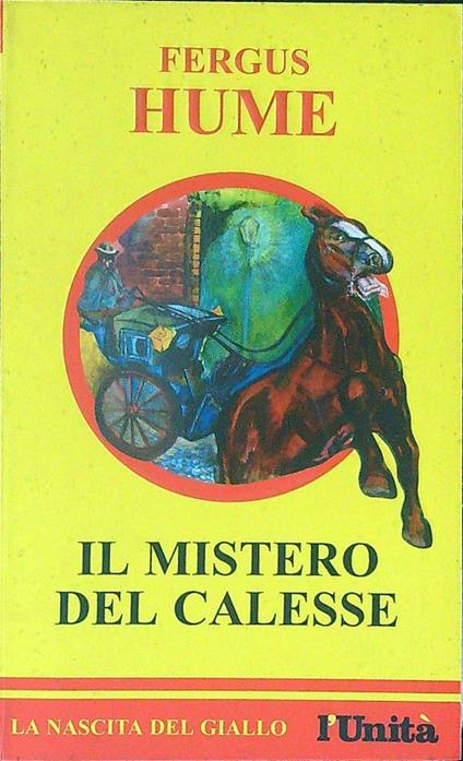 Il  mistero del calesse - Fergus Hume - copertina