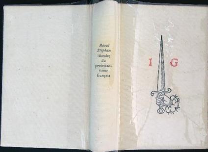 histoire du protestantisme francais  - raoul stephan - copertina