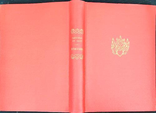 Memoires - Cardinal de Retz - copertina