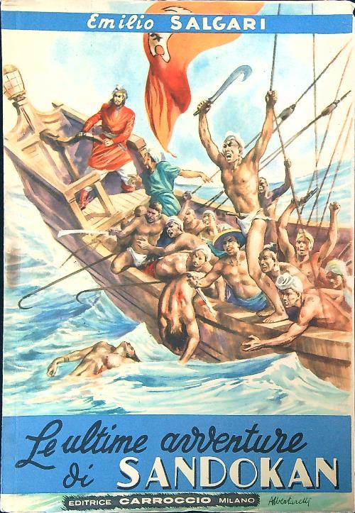 Le ultime avventure di Sandokan  - Emilio Salgari - copertina