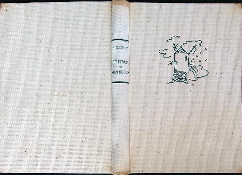 Lettres de mon moulin  - Alphonse Daudet - copertina