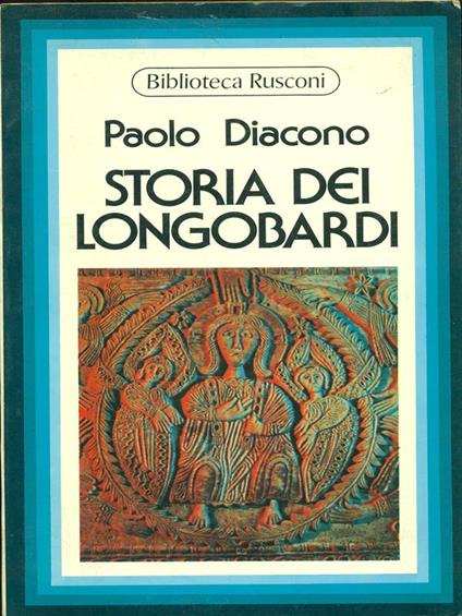 Storia dei Longobardi - Paolo Diacono - copertina