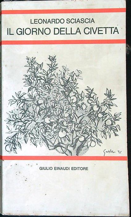 Il giorno della civetta - Leonardo Sciascia - copertina