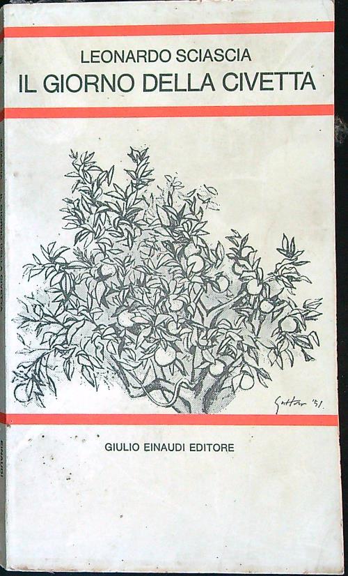 Il giorno della civetta - Leonardo Sciascia - copertina