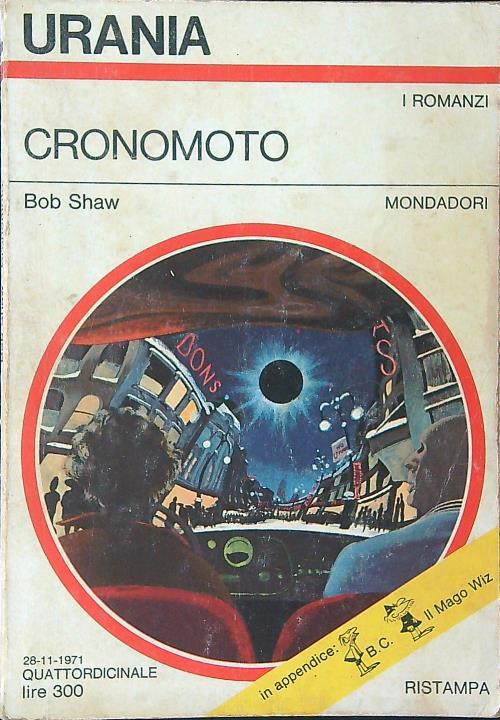 Cronomoto - Bob Shaw - copertina