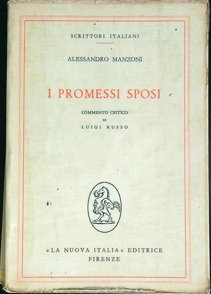 I promessi sposi - Alessandro Manzoni - copertina