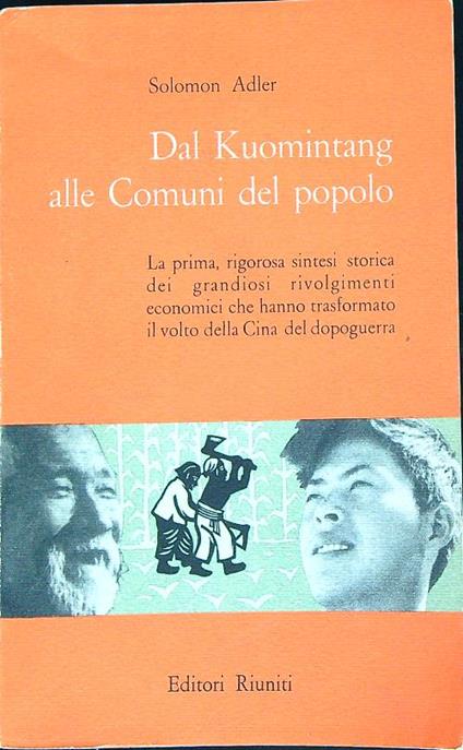 Dal Kuomintang Alle Comuni del Popolo - Solomon Adler - copertina