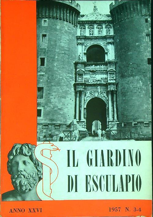 Il giardino di Esculapio 3-4/1957 - copertina