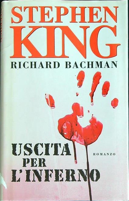 Uscita per l'inferno - Stephen King - copertina