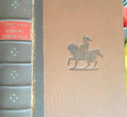 Gran dizionario piemontese-italiano   - Vittorio Sant'Albino - copertina