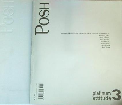 Posh 3 Platinum Attitude - copertina