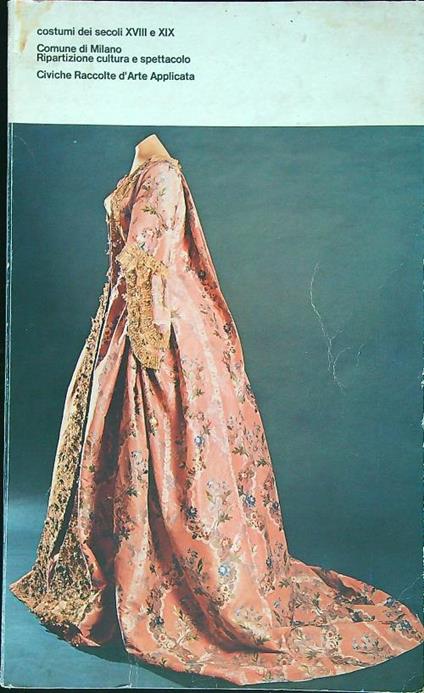 Costumi dei secoli XVIII e XIX - copertina