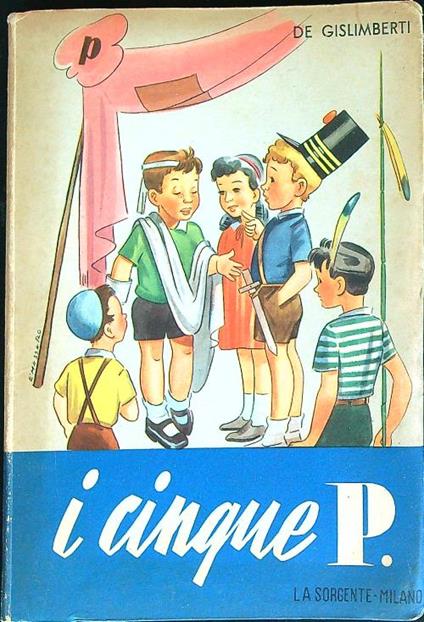 i cinque P  - Adriana De Gislimberti - copertina