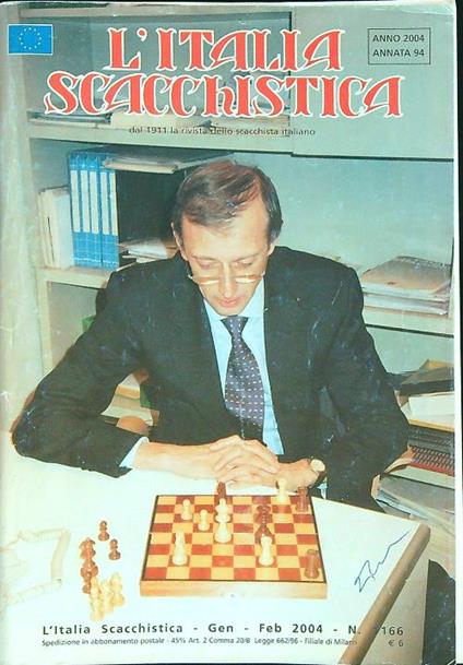 L' Italia scacchistica gen-feb 2004/ n. 166 - copertina
