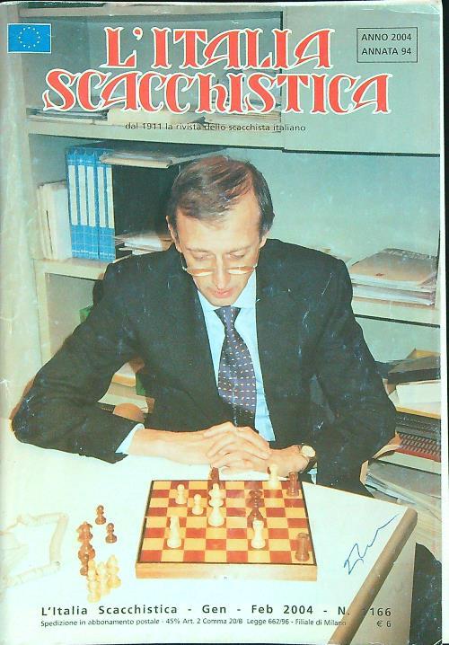 L' Italia scacchistica gen-feb 2004/ n. 166 - copertina