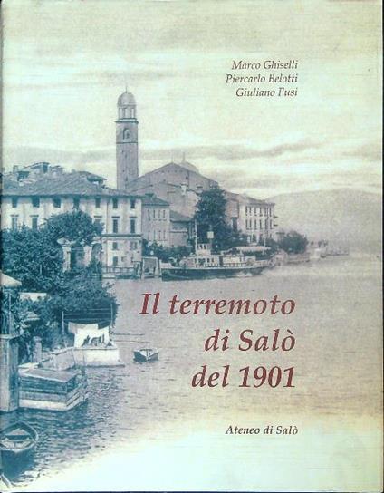 Il terremoto di Salò del 1901 - copertina