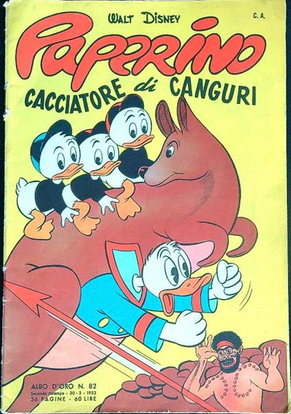 Albo d'Oro 82/1953 - Walt Disney - copertina