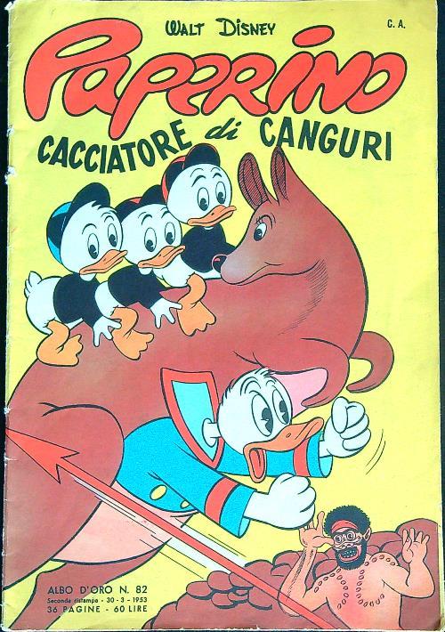 Albo d'Oro 82/1953 - Walt Disney - copertina